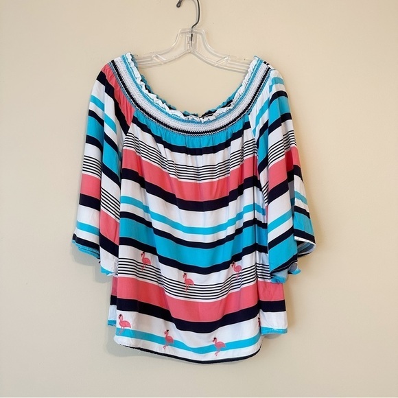 Bundle of 5 Crown & Ivy Spring Summer Tops - Large - Picture 2 of 16